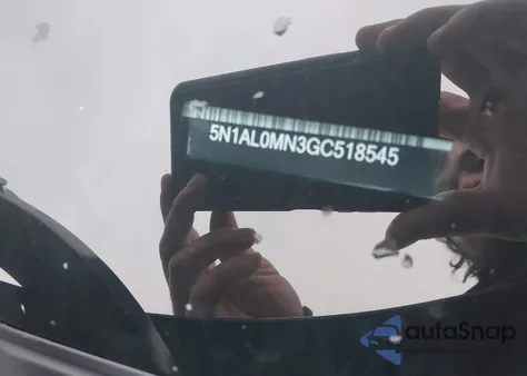 2016 Infiniti Qx60 z USA, uszkodzony, nr VIN 5N1AL0MN3GC518545